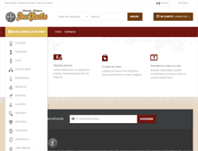 Tablet Screenshot of galeriasanbenito.com